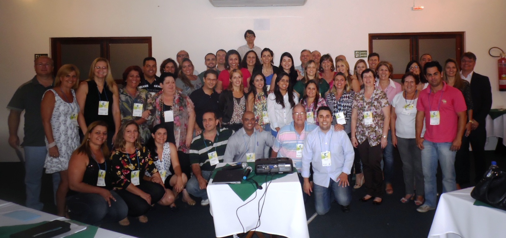 Representantes de várias Associações Comerciais do estado prestigiam o evento